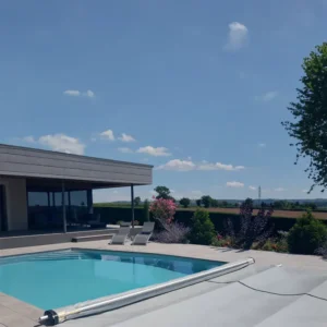 Couverture / bâche à barre pour Piscine de 7 x 3,5 m Cool Covers